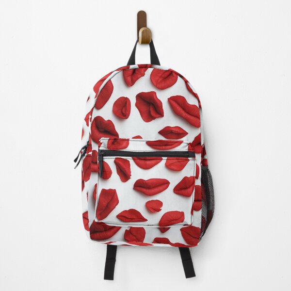 Item preview, Red Lipstick pattern for woman fashion in white background designed and sold by Carlos Gudino.
