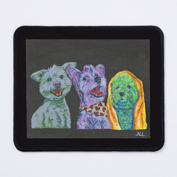 Item preview, Colourful pups designed and sold by FurHorror.