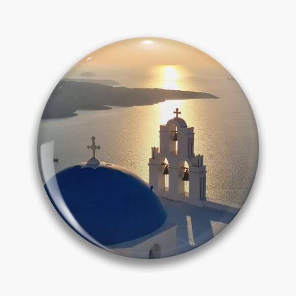 Item preview, A beautiful Santorini Sunset designed and sold by MarkGoughImages.