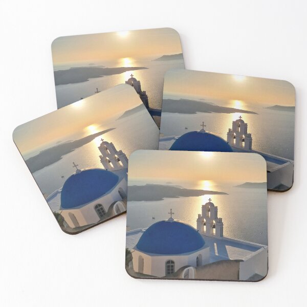 Item preview, A beautiful Santorini Sunset designed and sold by MarkGoughImages.