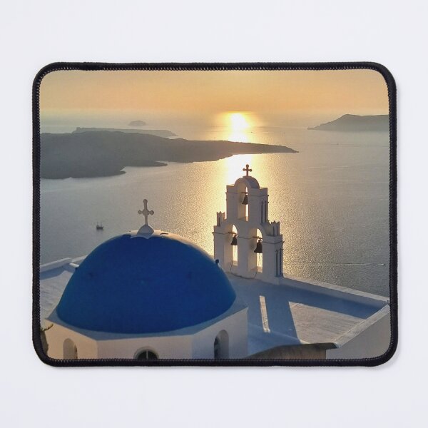 Item preview, A beautiful Santorini Sunset designed and sold by MarkGoughImages.