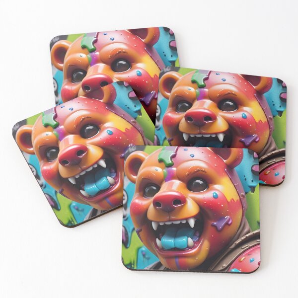 Item preview, Gummy Bear Gladiator Graffiti Art designed and sold by TheArtOfPat.