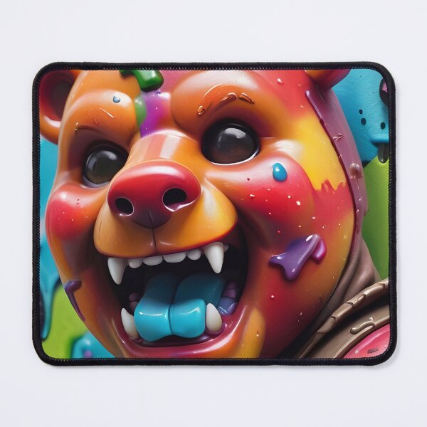 Artikelvorschau, Gummy Bear Gladiator Graffiti Art entworfen und verkauft von TheArtOfPat.