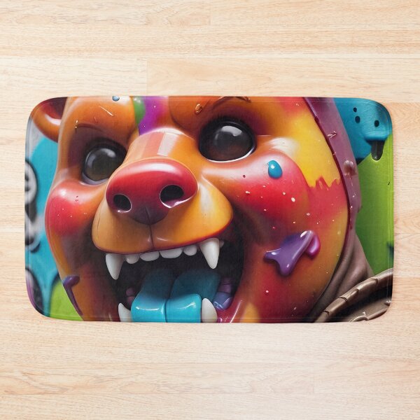 Item preview, Gummy Bear Gladiator Graffiti Art designed and sold by TheArtOfPat.
