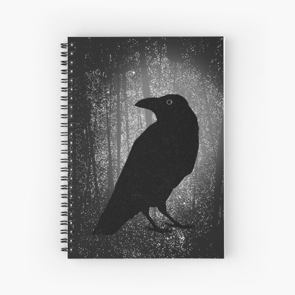 Item preview, Gothic Raven In Moonlight Forest designed and sold by Chilli-Design.
