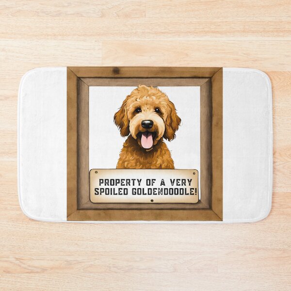 Item preview, Property of a Very Spoiled Goldendoodle designed and sold by Fredster1966.