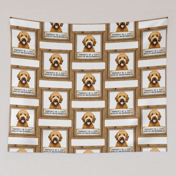 Item preview, Property of a Very Spoiled Goldendoodle designed and sold by Fredster1966.