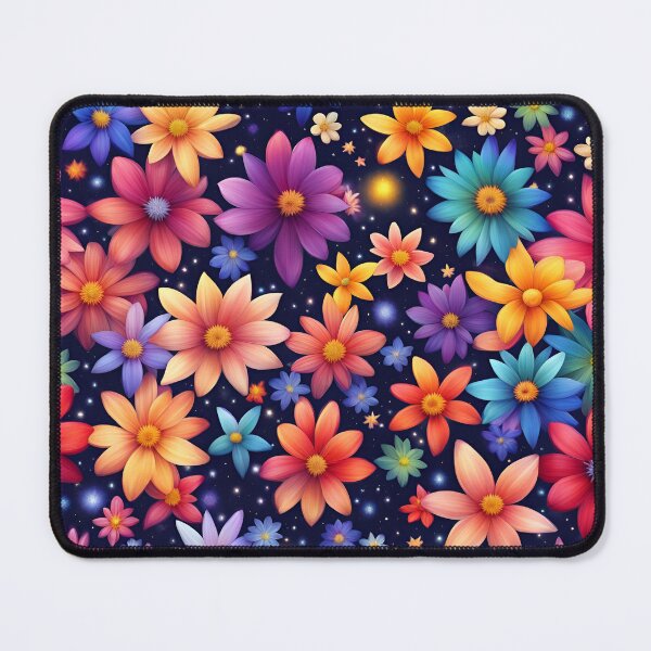 Item preview, Galaxy Floral Print designed and sold by GhostedSpirit.