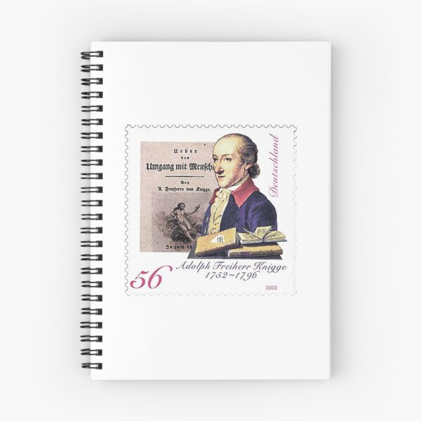 Item preview, Stamp 250th birthday of Adolph Freiherr Knigge designed and sold by HeraldryCabinet.