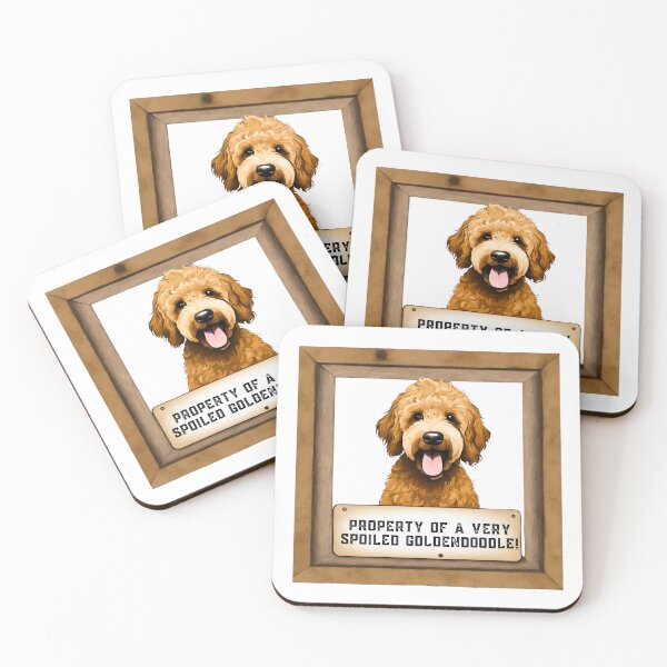 Item preview, Property of a Very Spoiled Goldendoodle designed and sold by Fredster1966.