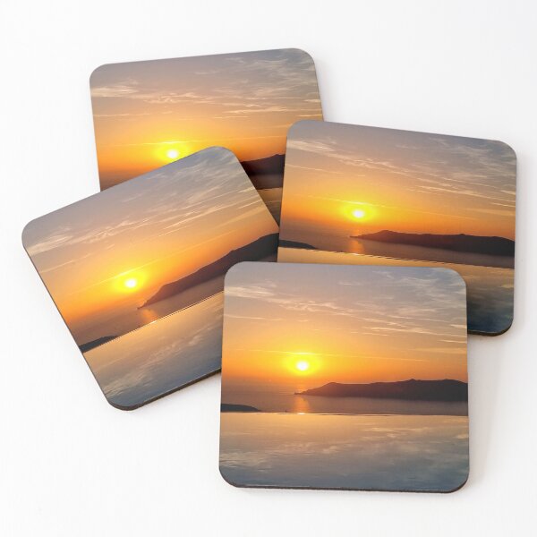 Item preview, Santorini Sunset Reflection Perfection  designed and sold by MarkGoughImages.