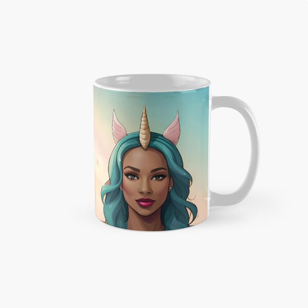 Item preview, Glam Woman Dream Big Unicorn Imagination Creates Everything designed and sold by Melan Designs.