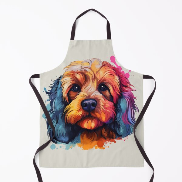 Item preview, Cavapoo Cavoodle Colorful Watercolor designed and sold by wotsthis.