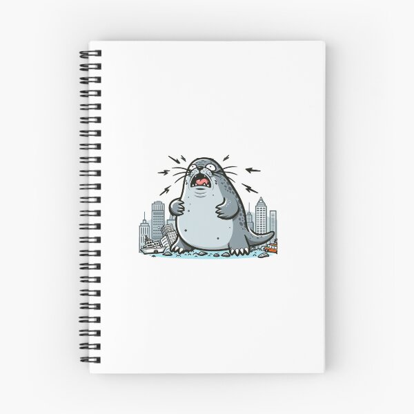 Item preview, Neil the Rampaging Seal  designed and sold by alwayswired.
