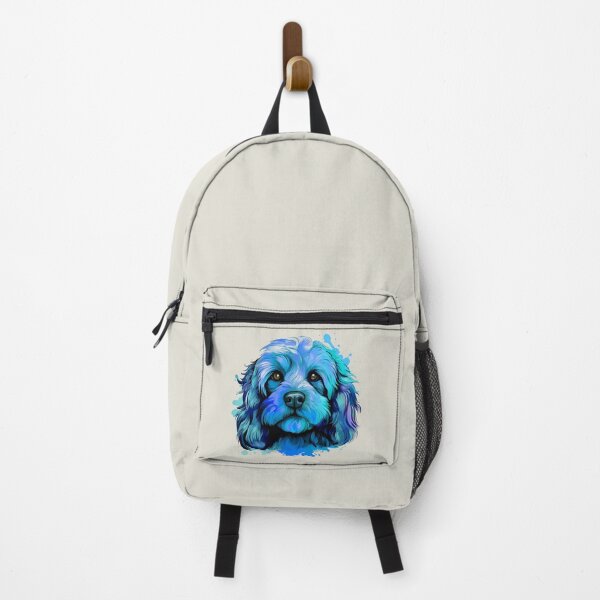 Item preview, Cavapoo Cavoodle Blue Tones Watercolor designed and sold by wotsthis.