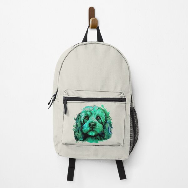 Item preview, Cavapoo Cavoodle Green Tones Watercolor designed and sold by wotsthis.