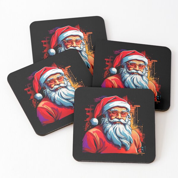 Item preview,  Santa's Kaleidoscope Delight: A Colorful Christmas Celebration designed and sold by WantStore.