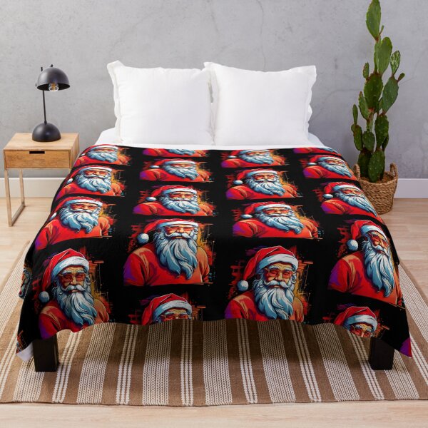Item preview, Santa's Kaleidoscope Delight: A Colorful Christmas Celebration designed and sold by WantStore.
