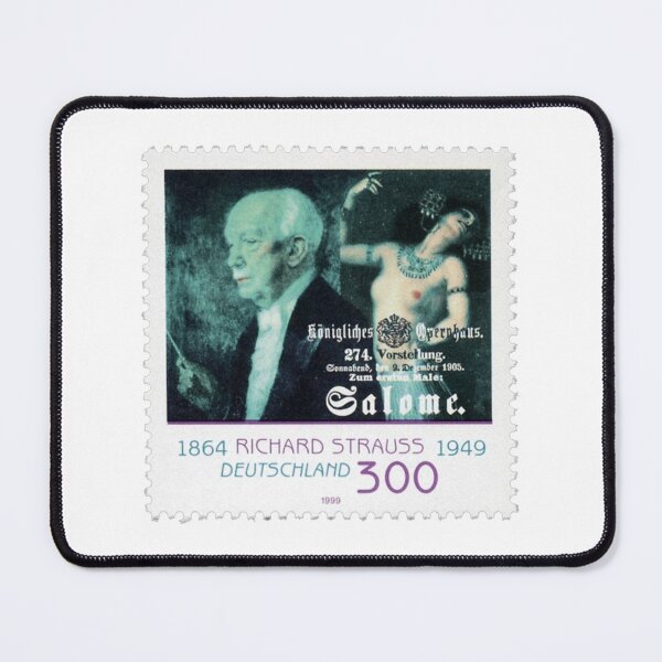 Item preview, Stamp 50th anniversary of the death of Richard Strauss designed and sold by HeraldryCabinet.