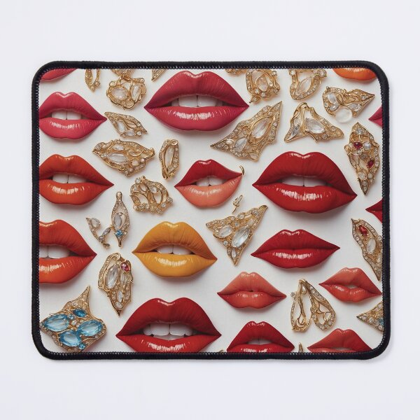 Item preview, Multicolor Lipstick and fine jewelry woman lips fashion designed and sold by Carlos Gudino.