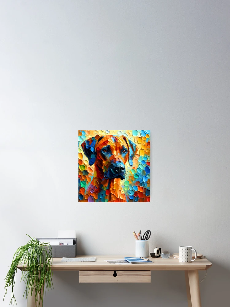 Thumbnail 2 of 3, Poster, Rhodesian Ridgeback 3 designed and sold by ChrisButler.