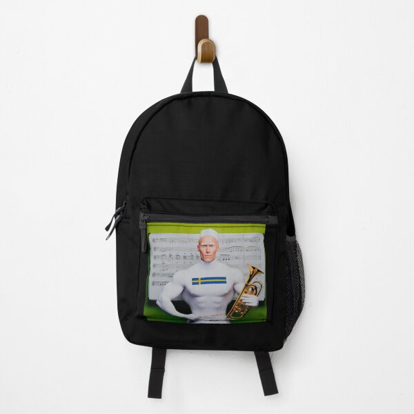 Item preview, Swedish music teacher with piston and sheet music designed and sold by marccelusshop.