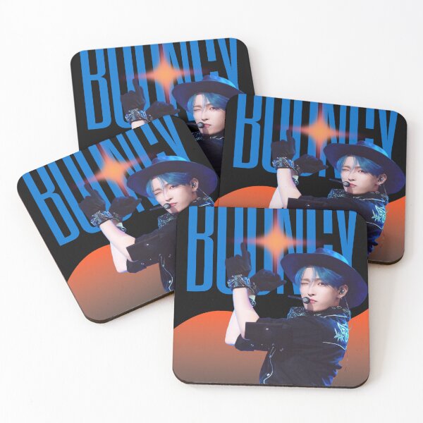 Item preview, ATEEZ Kpop Hongjoong Bouncy Poster Design designed and sold by lauwithluv.
