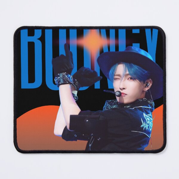 Item preview, ATEEZ Kpop Hongjoong Bouncy Poster Design designed and sold by lauwithluv.