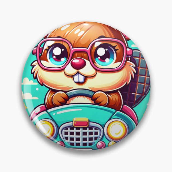 Item preview, Beaver Learning to Drive designed and sold by Mugs and Shirts.