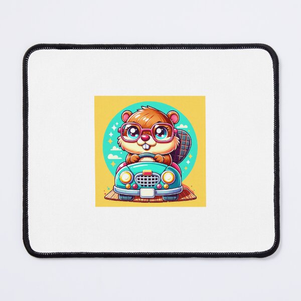 Item preview, Beaver Learning to Drive designed and sold by Mugs and Shirts.
