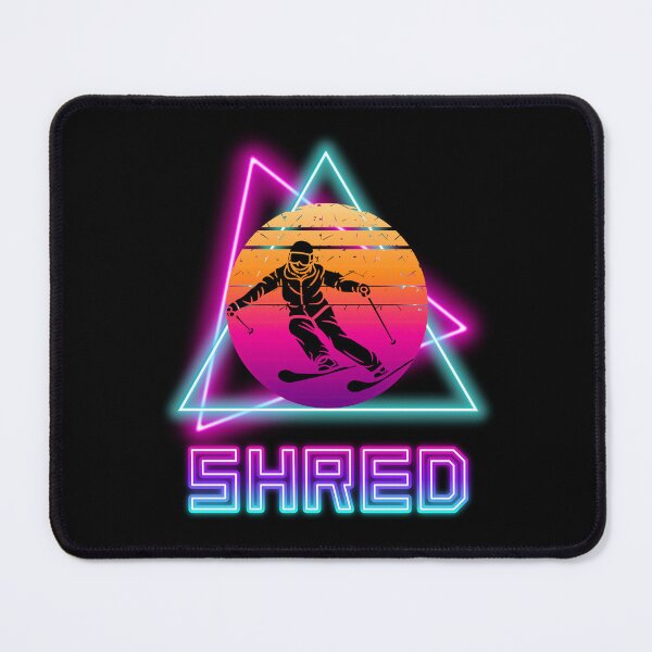 Item preview, SHRED Neon Skiing designed and sold by SimpleSteve.