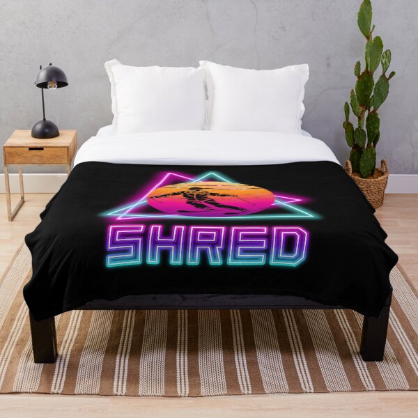 Aperçu de l'œuvre SHRED Néon Ski créée et vendue par SimpleSteve.