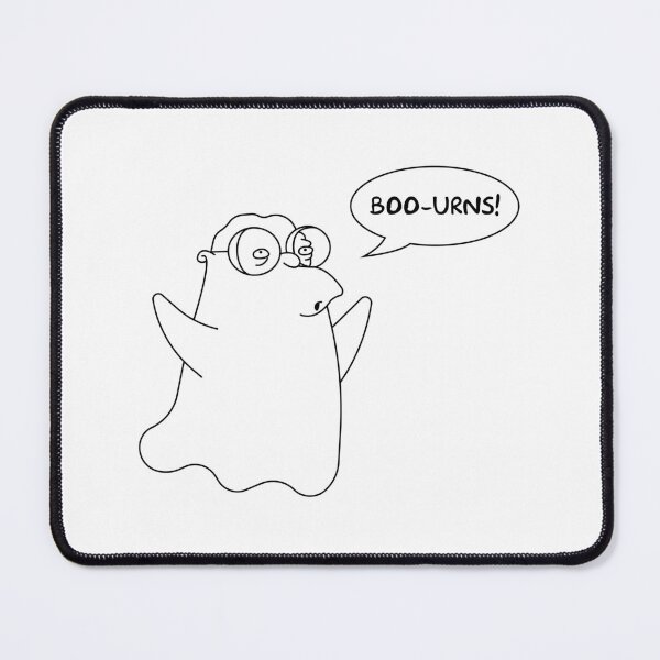 Item preview, BOO-URNS! Hans Moleman ghost (Transparent) designed and sold by cubiclecoma.