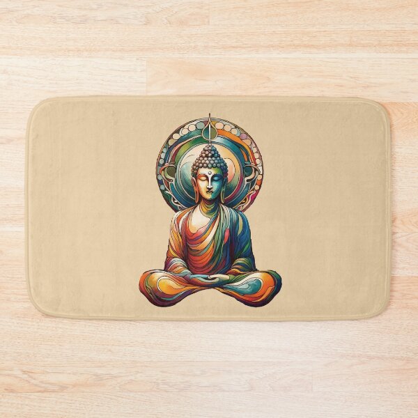 Item preview, Radiant Enlightenment - Colorful Buddha designed and sold by kiokuso.