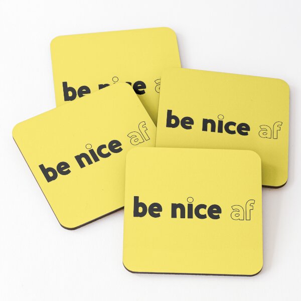Item preview, be nice af designed and sold by automaticshoes.