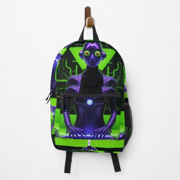 Item preview, Dark Trippy Future AI Robot designed and sold by TheDarkWardrobe.