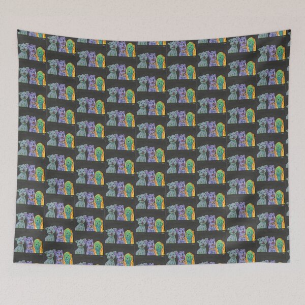 Item preview, Colourful pups designed and sold by FurHorror.