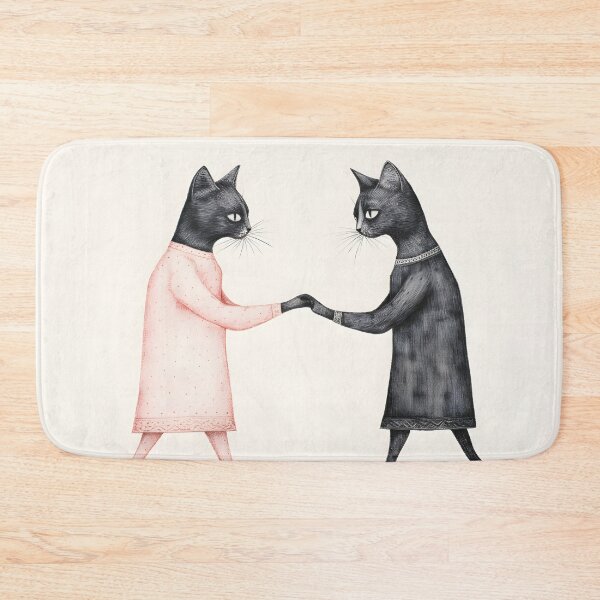 Item preview, Dancing Mr and Mrs Cats designed and sold by omerfdln34.
