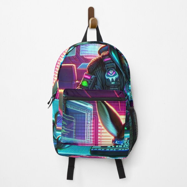 Item preview, Hacker informático canguro Cyberpunk designed and sold by Zestpond.