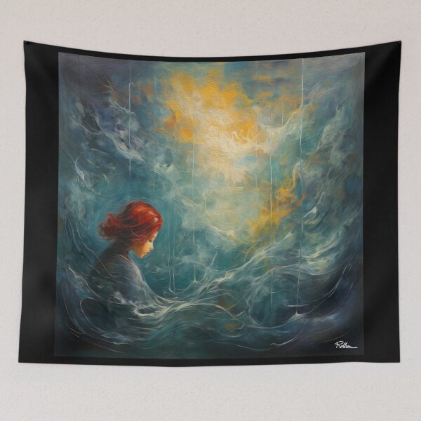 Item preview, PSALM 130 - WHISPERS IN THE DEEP designed and sold by ArtbyRolleen.