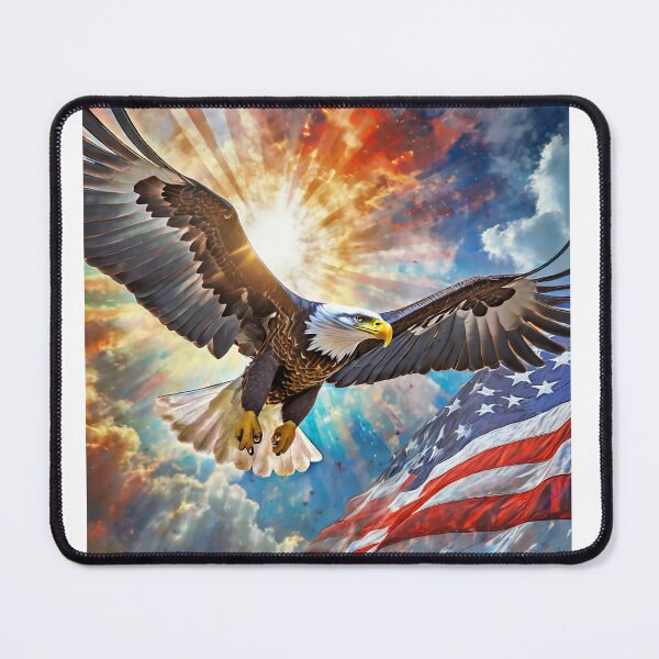 Item preview, American Eagle - God Bless America No.2 designed and sold by MacTampa.