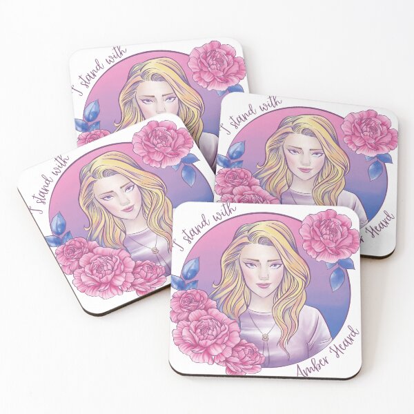 Item preview, I Stand with Amber Heard designed and sold by LeaveHeardAlone.