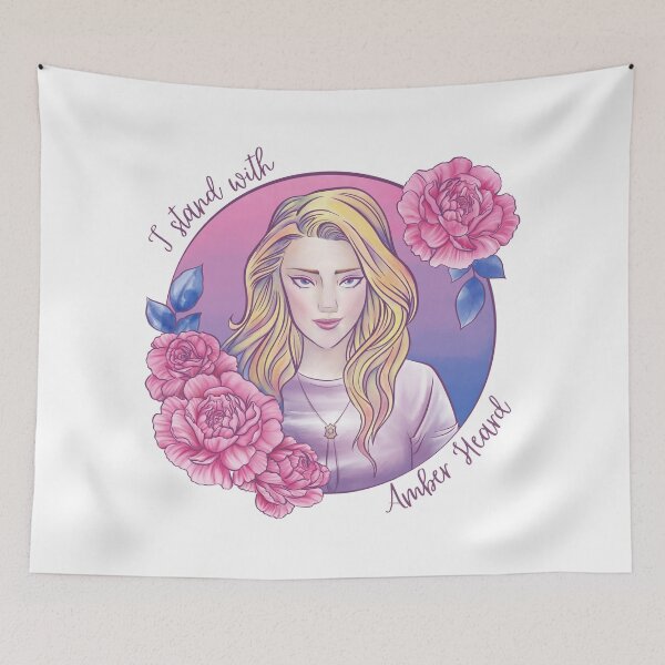Item preview, I Stand with Amber Heard designed and sold by LeaveHeardAlone.