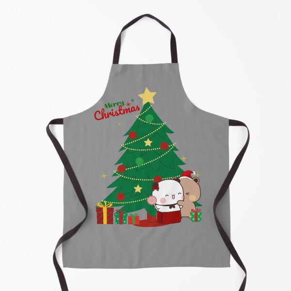 Item preview, Christmas Celebration with DuDu Bear and BuBu Panda designed and sold by Pandety.