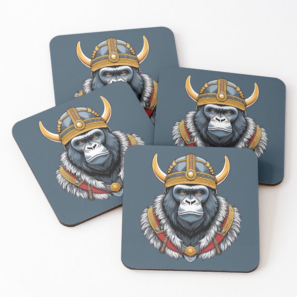Item preview, Gorilla Viking designed and sold by WildlifeInc.