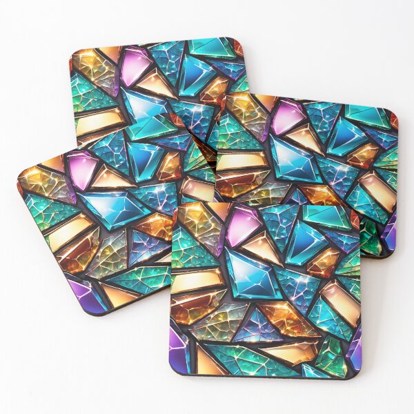 Item preview, Translucent and mosaic colored glazed designed and sold by marccelusshop.