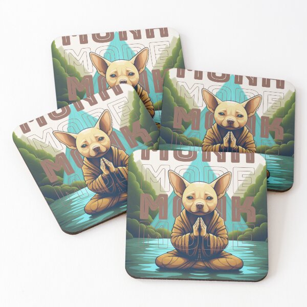 Item preview, Zen Pup Meditation | Zen Buddhism Influence designed and sold by FairX.