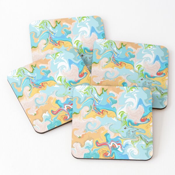 Item preview, Colourful Abstract art design designed and sold by Fantacaroo Designs.