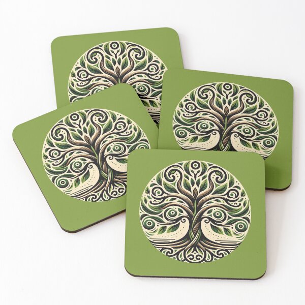 Item preview, Timeless Verdure: Celtic Tree of Life designed and sold by lolodrawing.