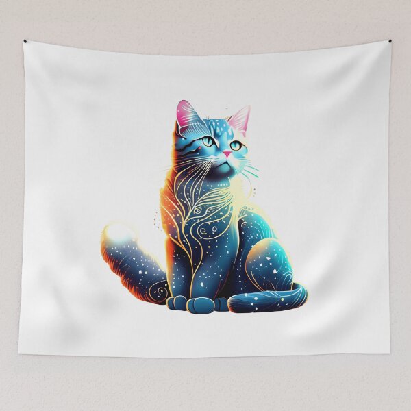 Item preview, Beauty cat full color designed and sold by Coby Mills.